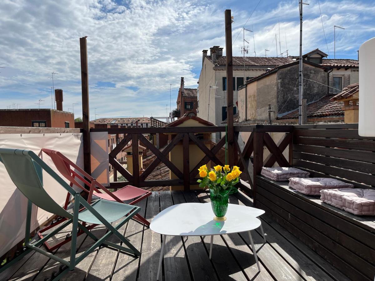 Casa Virginia Direct At The Canal Cannaregio With Own Roof Terrace Venice Luaran gambar