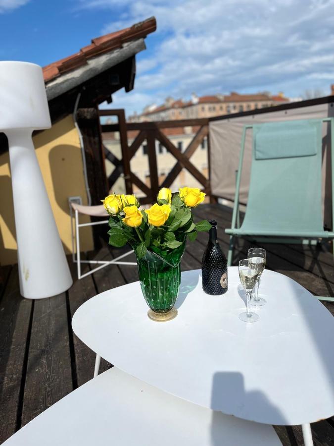 Casa Virginia Direct At The Canal Cannaregio With Own Roof Terrace Venice Luaran gambar