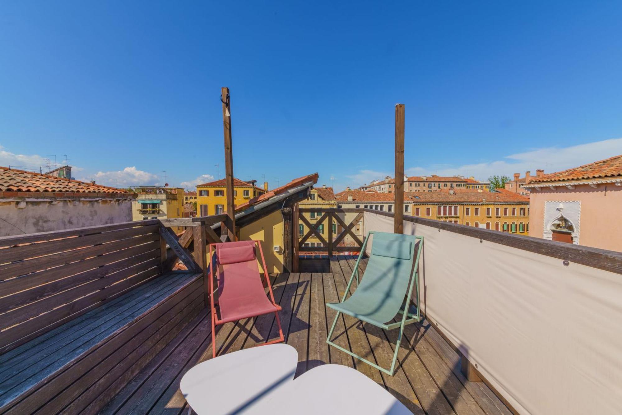 Casa Virginia Direct At The Canal Cannaregio With Own Roof Terrace Venice Luaran gambar